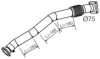 DINEX 28294 Exhaust Pipe